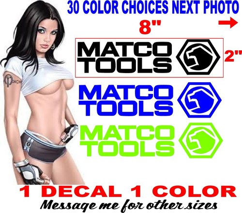 Matco decal tool box window - tool, 30