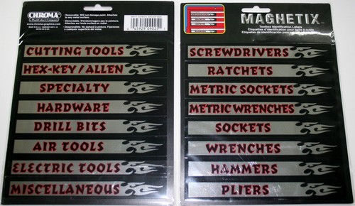 Tool box magnets snap matco - magnets, on